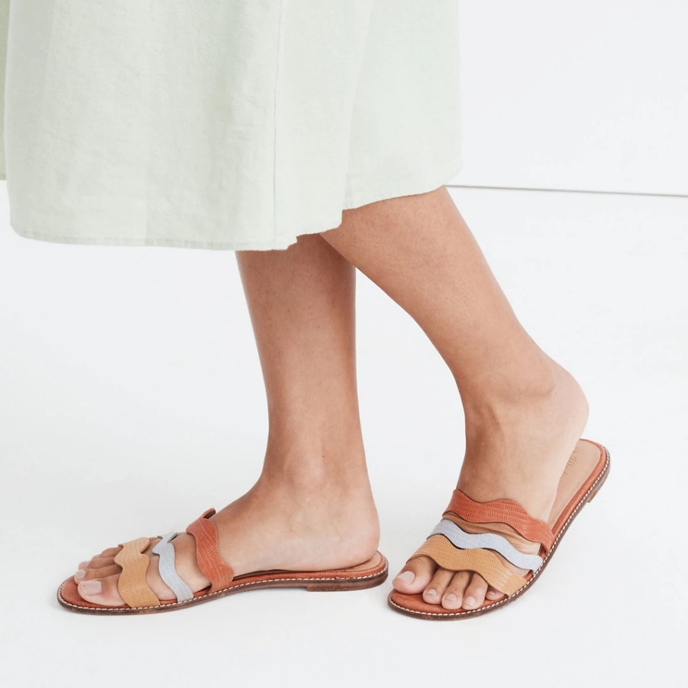 Madewell Multicolor Wave Sandals